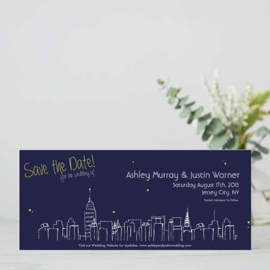 Cityscape Save the Dates - ! Save The Date (Staand voorkant)