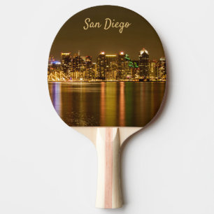 Cityscape Skyline California Souvenir San Diego Tafeltennisbatje