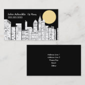 Cityscape Skyline Visitekaartje (Voorkant / Achterkant)