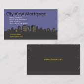 CITYSCAPE SKYLINE-Visitekaartje Visitekaartje (Voorkant / Achterkant)