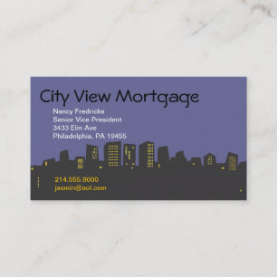 CITYSCAPE SKYLINE-Visitekaartje Visitekaartje