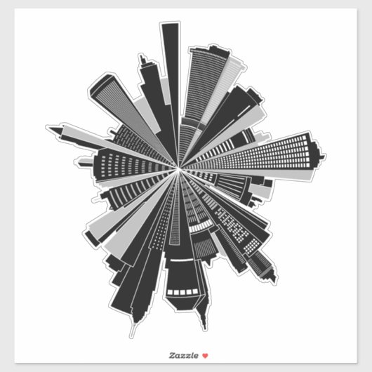 Cityscape Sticker (Vel)