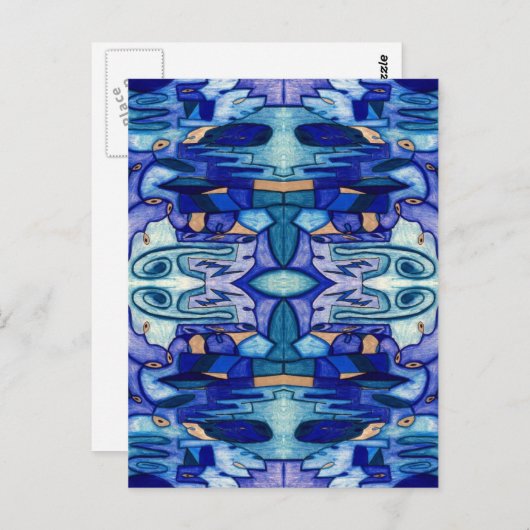 Cityscape v2 briefkaart (Voorkant / Achterkant)