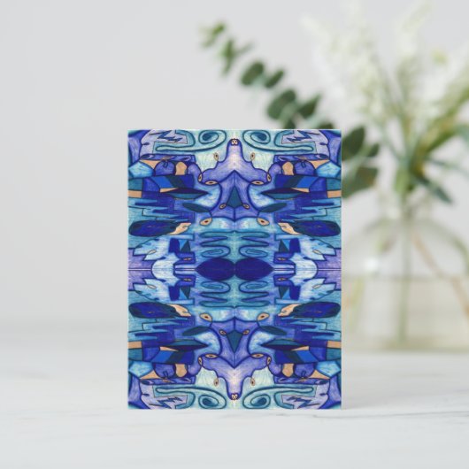 Cityscape v4 briefkaart (Staand voorkant)