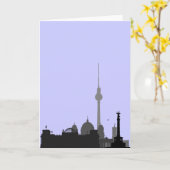 Cityscape van Berlijn Kaart (Gele Bloem)