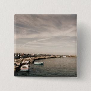 CityScape Vierkante Button 5,1 Cm