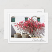 Cityscape western  Boerderij Briefkaart (Voorkant / Achterkant)