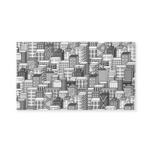 Cityscape & White Vector