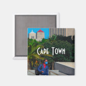 Cityscape Zuid-Afrika in Kaapstad Magneet (Voorkant / Achterkant)