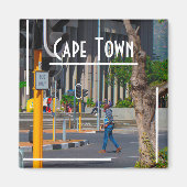 Cityscape Zuid-Afrika in Kaapstad Magneet (Voorkant)