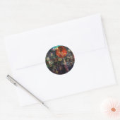 CitySun2 Ronde Sticker (Envelop)
