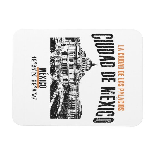 Ciudad de México Magneet (Horizontaal)