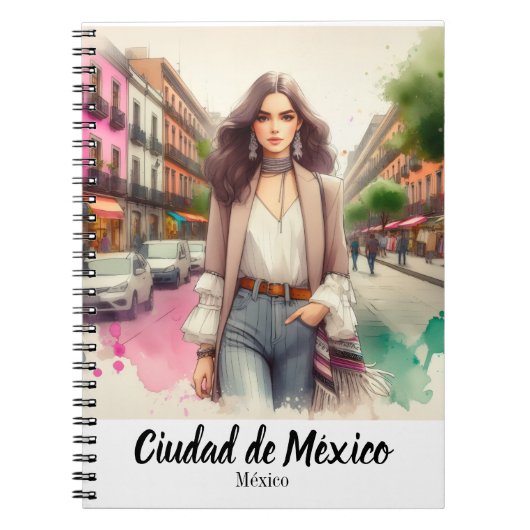 Ciudad de México Notitieboek (Voorkant)