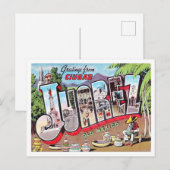 Ciudad Juarez, Mexico  Big Letters Briefkaart (Voorkant / Achterkant)