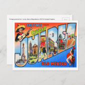 Ciudad Juarez Old Mexico Briefkaart (Voorkant / Achterkant)