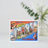 Ciudad Juarez Oud Mexico Briefkaart (Staand voorkant)