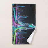 Ciudad Neon Bad Handdoek (Handdoek)