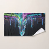Ciudad Neon Bad Handdoek (Handdoek)