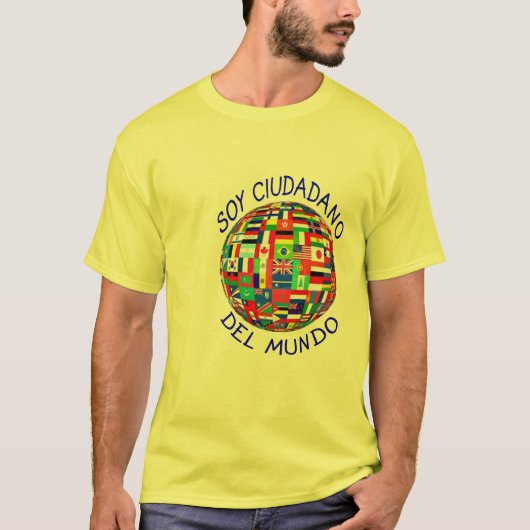 ciudadano del mundo t-shirt (Voorkant)