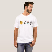 Ciúnas bóthar cailín bainne - Ierse taal T-shirt (Voorkant volledig)