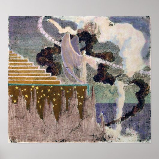 Ciurlionis - Aanbieding II 1908 Poster (Voorkant)