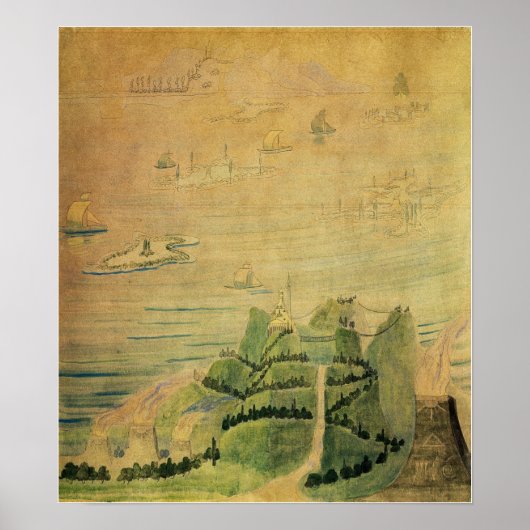 Ciurlionis - Allegro III 1908 Poster (Voorkant)