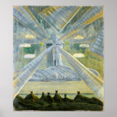 Ciurlionis - Andante Sonata II Druskininkai 1907 Poster (Voorkant)