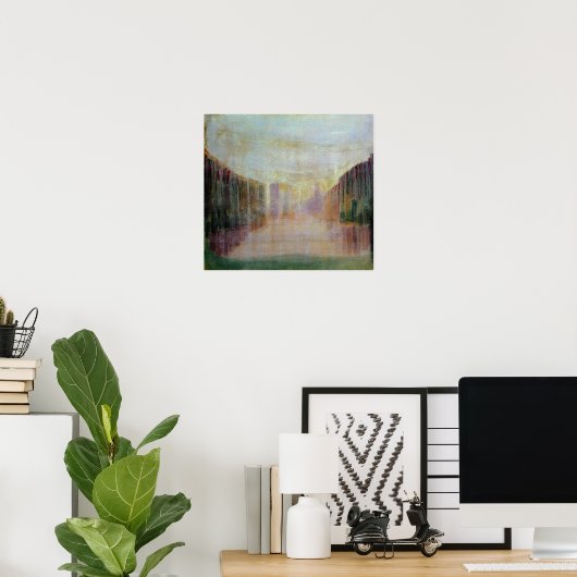 Ciurlionis - Daybreak I 1906 Poster (Thuiskantoor)