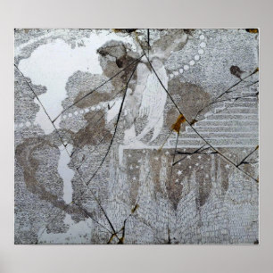 Ciurlionis - De meegeleverde glazen matrix 1908 Poster