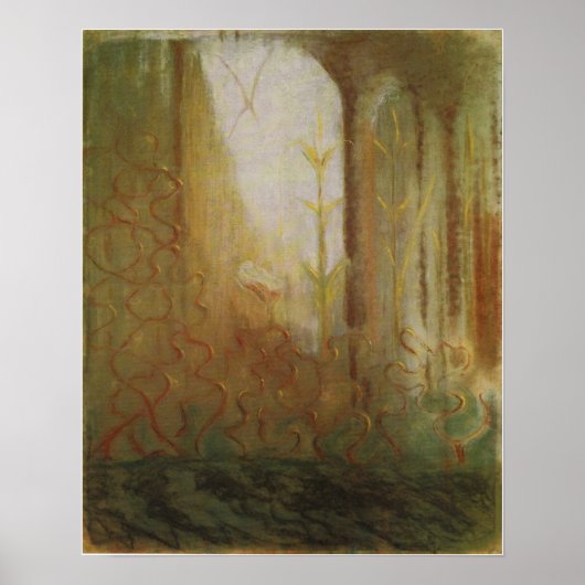 Ciurlionis - de wereld van Mars 1904 Poster (Voorkant)