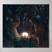 Ciurlionis - Fairy Tale Fairy Tale van Kings 1909 Poster (Voorkant)