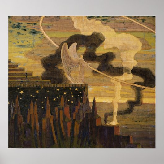 Ciurlionis - Offerande 1909 Poster (Voorkant)