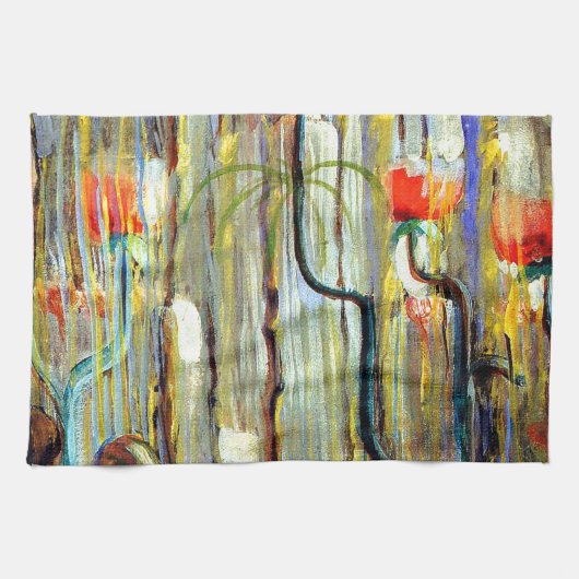 Ciurlionis - Oprichting van de wereld-IX Theedoek (Horizontaal)