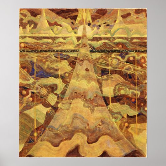 Ciurlionis - Sonate Nr 6 De sterren Allegro Poster (Voorkant)