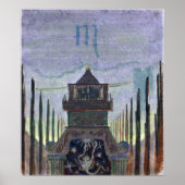 Ciurlionis - Sun passeert Scorpio 1906 Poster (Voorkant)