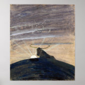 Ciurlionis - Sun passeert Taurus 1906 Poster (Voorkant)
