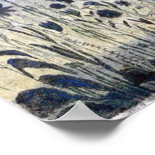 Ciurlionis - Sun passeert virgo 1906 Poster (Hoek)