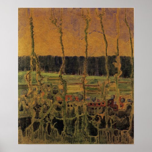 Ciurlionis - zomer I 1907 Poster (Voorkant)