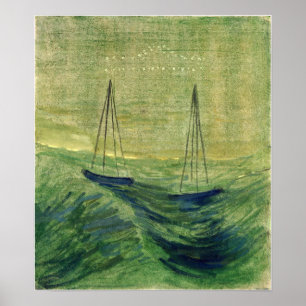 Ciurlionis - Zon gaat door Weegschaal 1906 Poster