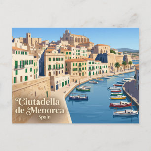 Ciutadella de Menorca Spanje Briefkaart