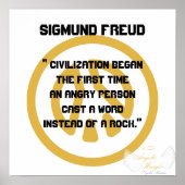 Civialisering! Sigmund Freud-Customize Poster (Voorkant)