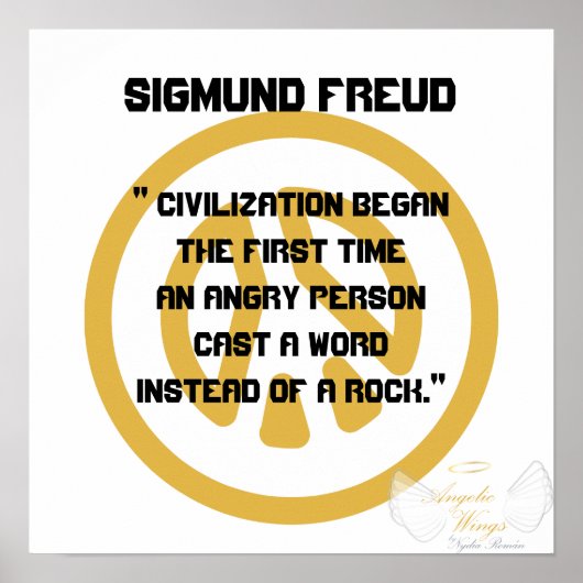 Civialisering! Sigmund Freud-Customize Poster (Voorkant)