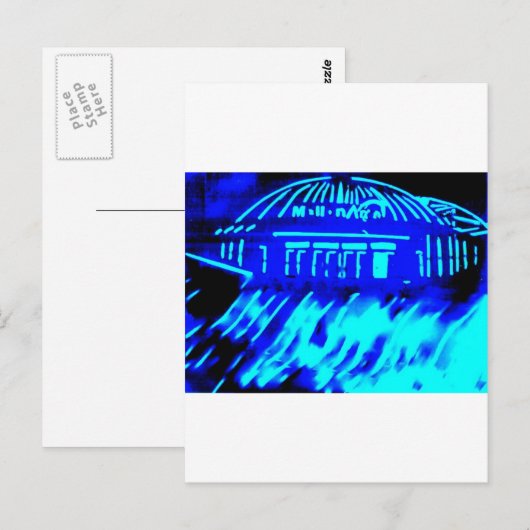 Civic Arena Briefkaart (Voorkant / Achterkant)