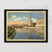 Civic Center, Columbus, Vintage Ohio Briefkaart (Voorkant)