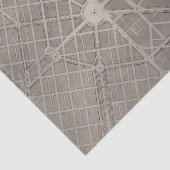 Civic Centre, San Francisco Tissuepapier (Detail)