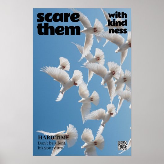 civic duty includes protest poster (Voorkant)