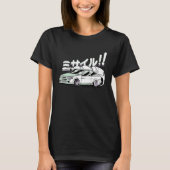 Civic EF Hatch Tuner Graphic Auto Racing Driv T-shirt (Voorkant)