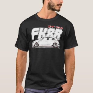 Civic FK8 Type R White Print Essential T-Shirt
