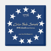 Civic maakte eenvoudige magneet (Voorkant)