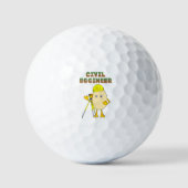 civiel-ingenieur golfballen (Voorkant)